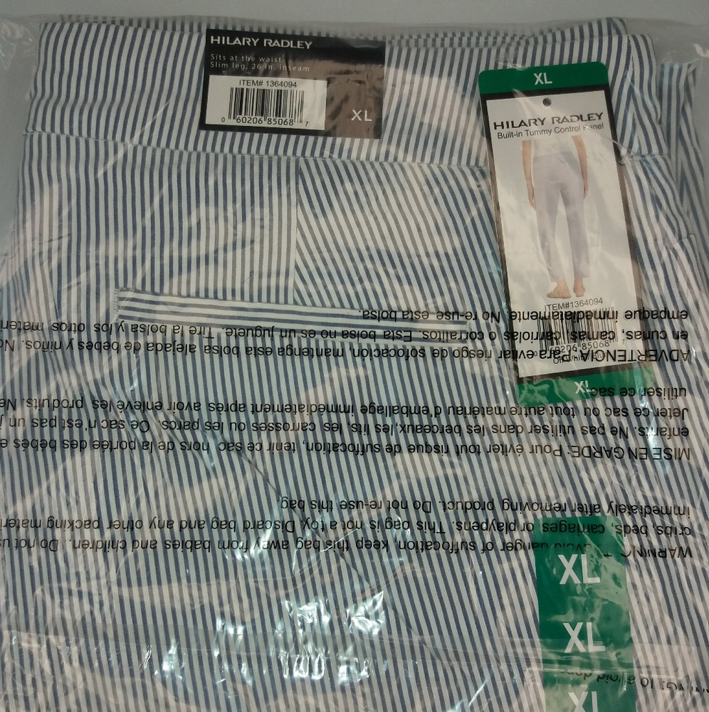 Hilary Radley Ladies' Seersucker Pull-On S… - Picture 7 of 12